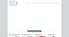 Desktop Screenshot of coloradospeechtherapy.com